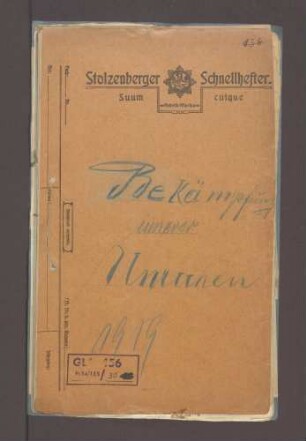 Bekämpfung innerer Unruhen