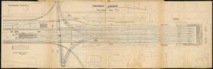 Hauptbahnhof, Frankfurt/Main: Lageplan und Gleisplan 1:1000