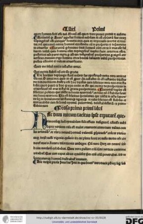 Prosa prima primi libri.