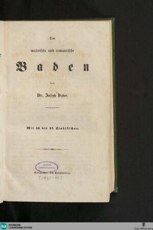 2: Das malerische und romantische Baden