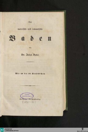 2: Das malerische und romantische Baden