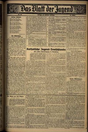 Zweite Ausgabe vom Mittwoch, den 19. März 1930.