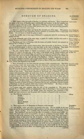 Report of the commissioners appointed to inquire into the municipal corporations in England and Wales. Appendix 2. 1835