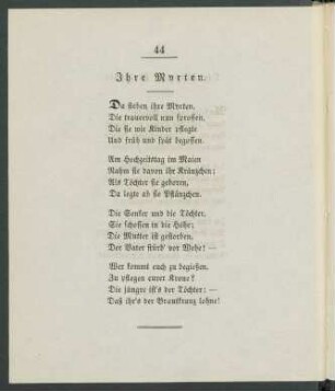 Ihre Myrten.