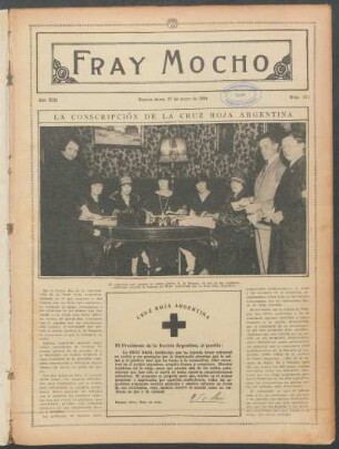 La conscripción de la Cruz Roja Argentina