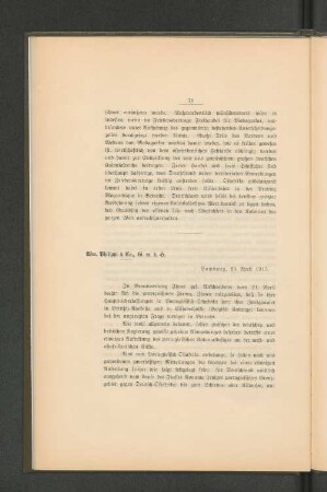 Wm. Philippi & Co., G. m. b. H.