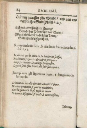 [XVII. Redit frenis natura remotis.]