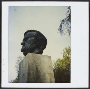 Büste Richard Wagners in Bayreuth