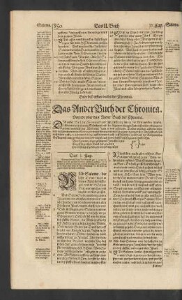 Das Ander Buch der Chronica.