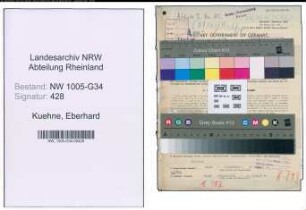 Entnazifizierung Eberhard Kuehne , geb. 18.03.1913 (Arzt)