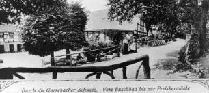 Triebischtal-Semmelsberg. Preiskermühle, Ansichtskarte, Repro