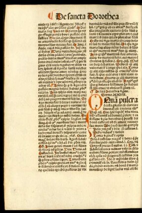 De sancta Dorothea virgine Sermo .XXVII.