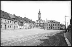 Hartha. Marktplatz