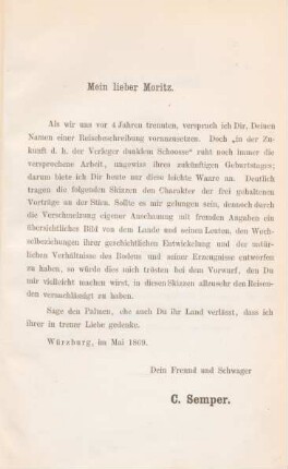 Mein lieber Moritz