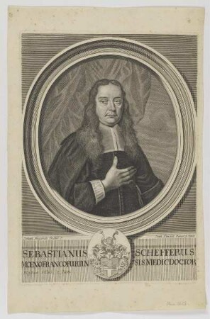Bildnis des Sebastianus Schefferus