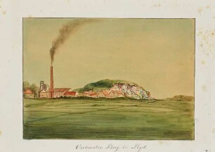 Verbrannter Berg bei Ryd
