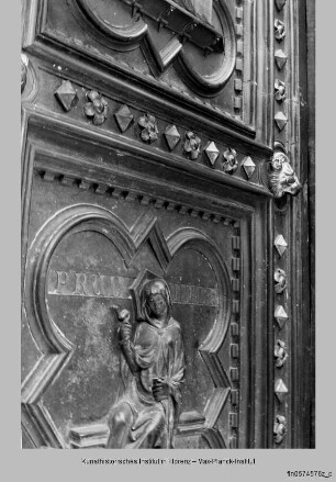Türreliefs : Die Tugenden : Prudentia