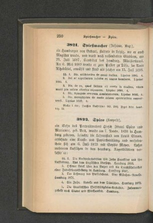 3822. Spiro (Leopold)