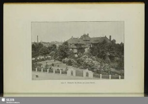 Abb. 9 Rückseite der Klinik mit neuem Garten