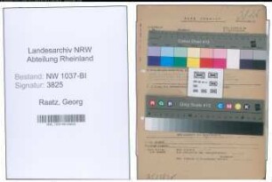 Entnazifizierung Georg Raatz , geb. 04.09.1903 (Kriminalsekretaer)