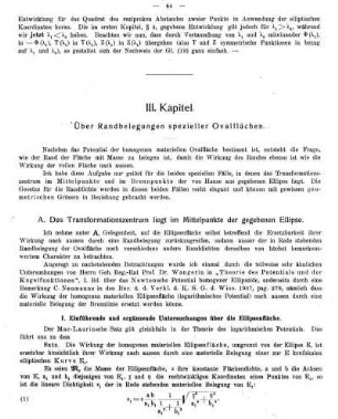 1. Einführende und ergänzende Untersuchungen über die Ellipsenfläche