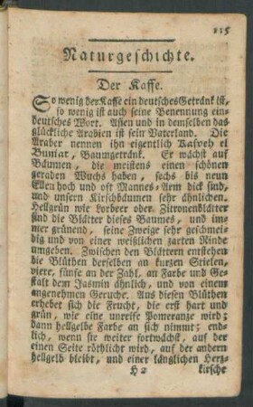 Der Kaffe