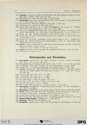 Mittelamerika und Westindien (Nr. 1389-1409)