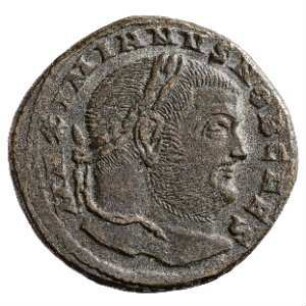 Münze, Follis, 304 - 305 n. Chr.
