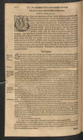 Die Zweyhundert sechs und viertzigste - Zweyhundert und funfzigste Predigt.