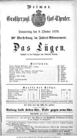 Das Lügen