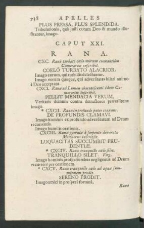 Caput XXI. - XXVII.