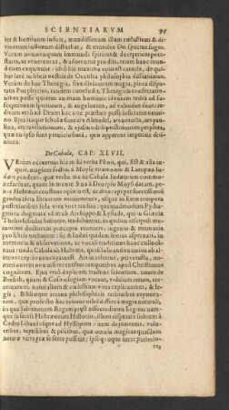De Cabala, Cap. XLVII.