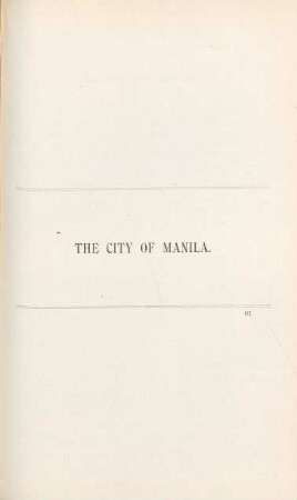 The City of Manila