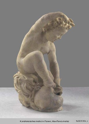 Putto mit Fisch
