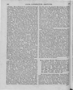 Monumens inédits d'Antiquité figurée, Grecque, Étrusque et Romaine. T.1. Hrsg. v. D. R. Rochette. Paris: Impr. Royale 1833