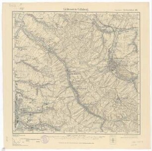 Section Lichtenstein - Callnberg aus: Topographische Karte (Meßtischblätter) Sachsen