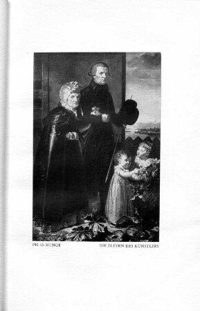 Ph. O. Runge Die Eltern des Künstlers
