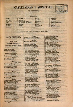 Comedias escogidas de Frey Lope Félix de Vega Carpio, 4