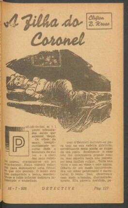 A filha do coronel : [Novella completa]