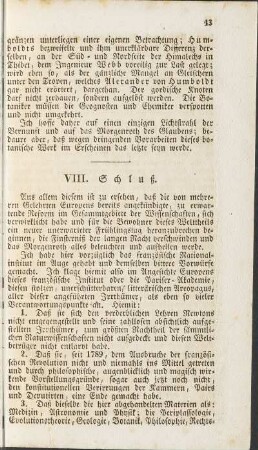 VIII. Schluss