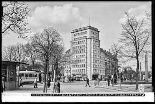 Dresden-Neustadt, Hochhaus am Albertplatz