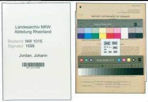 Entnazifizierung Johann Jordan , geb. 21.11.1897 (Postbeamter)