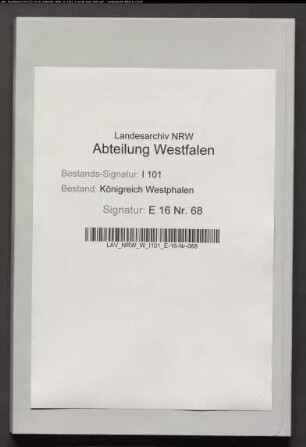Rottausweisungen der Oberförsterei Herstelle