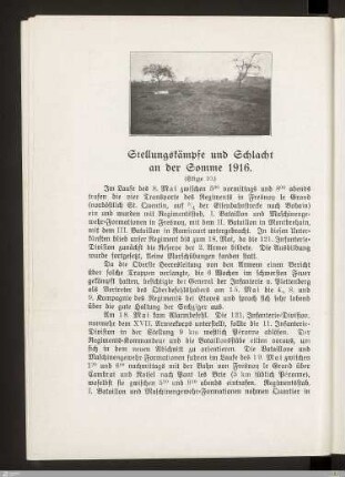 Stellungskämpfe und Schlacht an der Somme 1916