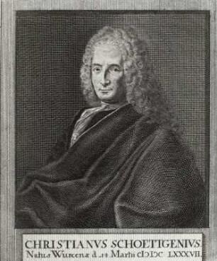 Bildnis Christian Schoettgen