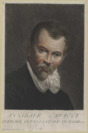 Bildnis des Annibale Caracci