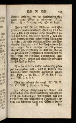 321-326, Zweytens die auf Absterben eines Ehegatten ...