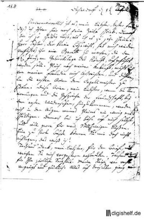 168: Brief von Johann Georg Jacobi an Johann Wilhelm Ludwig Gleim
