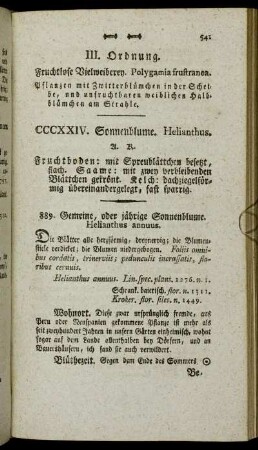 III. Ordnung. Fruchtlose Vielweiberey. Polygamia Frustranea