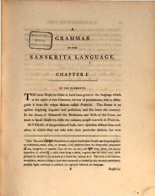 A Grammar of the Sanskrita language